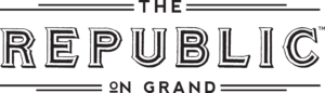 The Republic On Grand Black Logo