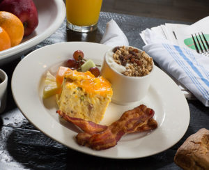Hotel Renovo breakfast buffet plate