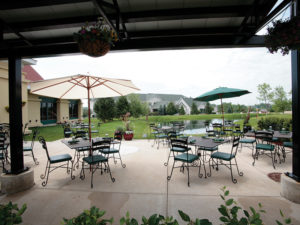 Thunder Bay Grille patio seating