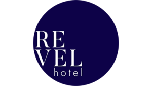 Revel hotel Dark Blue LOgo