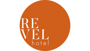 Revel Hotel orange Logo
