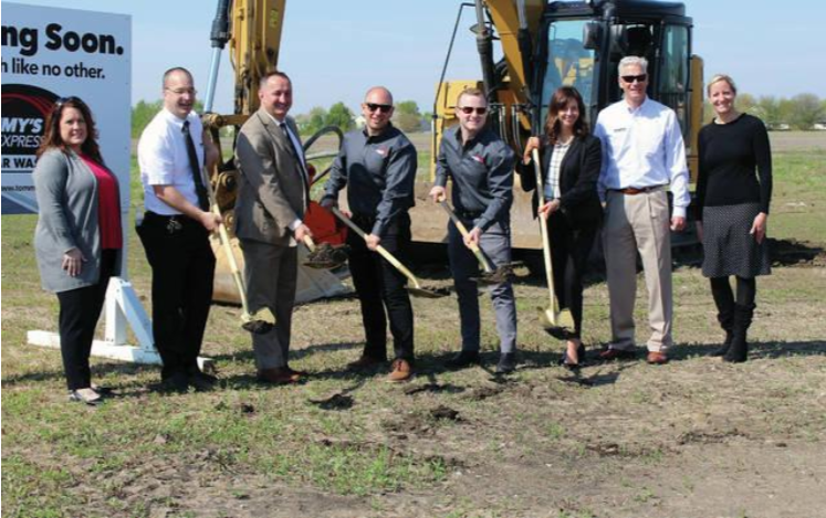 Tommy’s Express Car Wash breaks ground in Waukee
