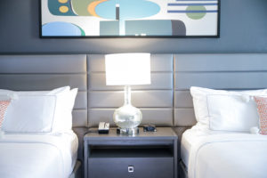 double queen bed room at Rewind Hotel