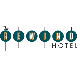 Rewind Hotel Logo