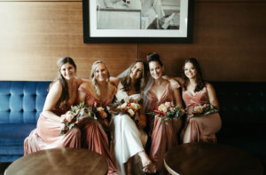 Bridal Party at the Republic On Grand at the AC Hotel