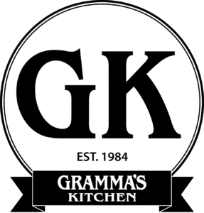 GK Black & White logo