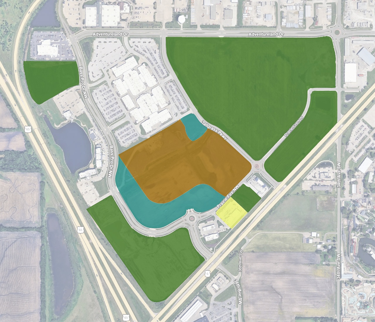Altoona Prairie Crossing Overall Site Map