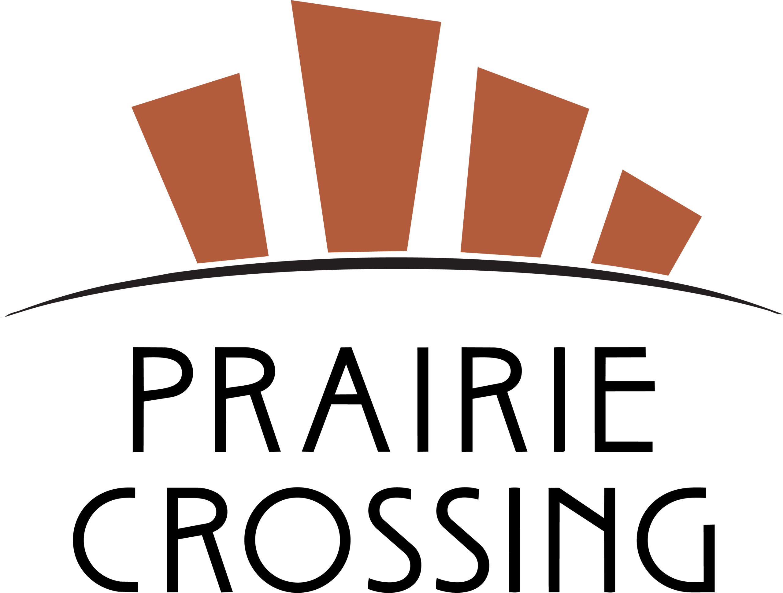Prairie Crossing Logo Stacked in Color